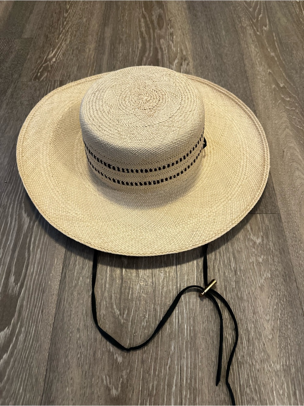 SENSI STUDIO Cordovan Panama Hat